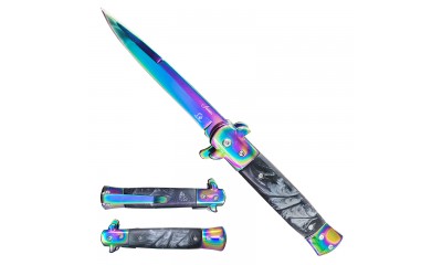 Falcon 9" Spring Assisted Pocket Knife KS6008RBB Falcon 9" Spring Assisted Pocket Knife KS6008RBB